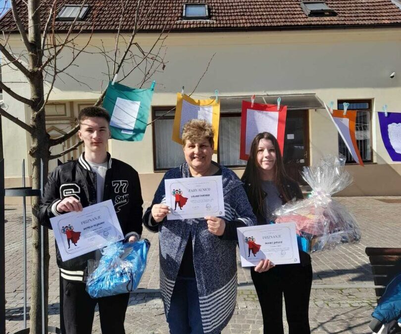 Na literarnom i likovnom natječaju 1. i 2. mjesto osvojili čaglinski učenici